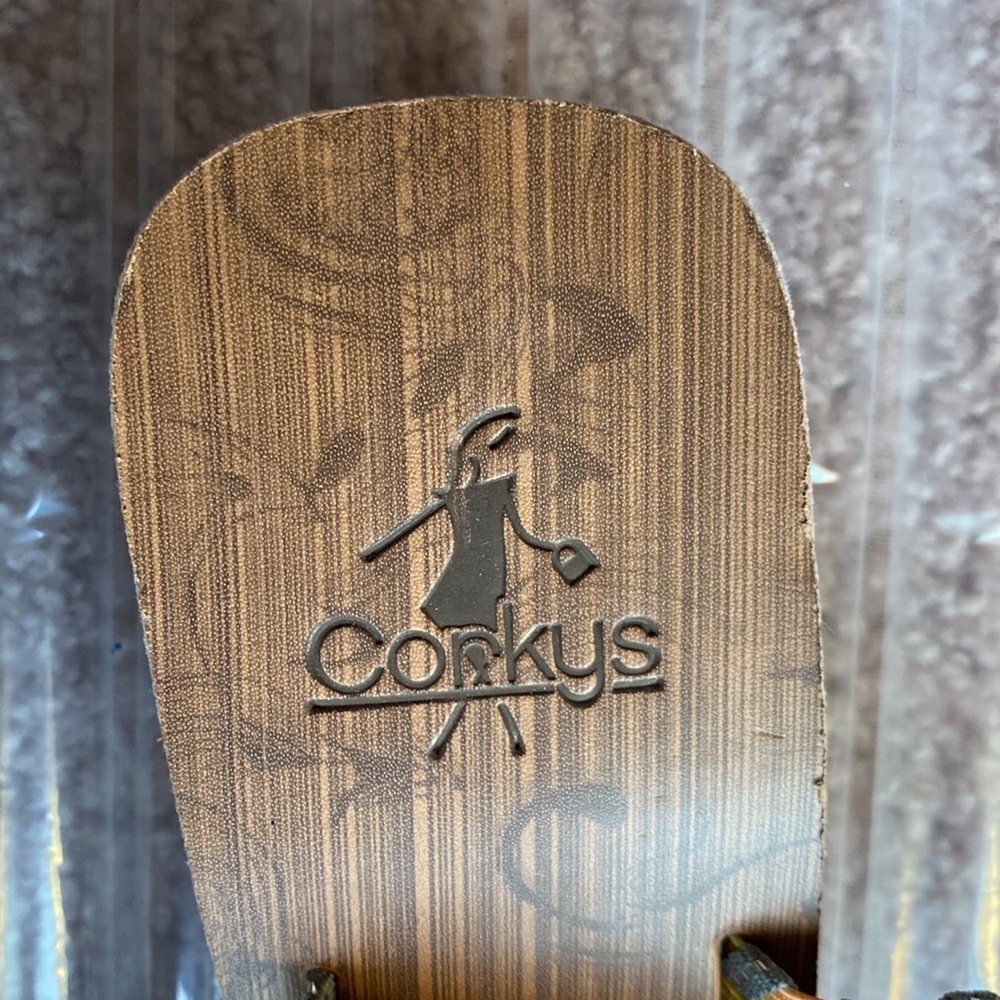 NWOT. Corkys multi colored sandals. - Picture 5 of 5